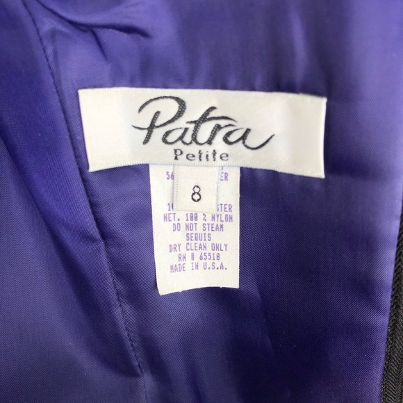 Vintage Dark Blue Grunge Corset Prom Top - Picture 3 of 4